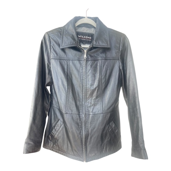 Wilsons Leather Jackets & Blazers - Wilsons Leather Thinsulate Ultra Women’s Leather Baker Jacket Coat Size Medium